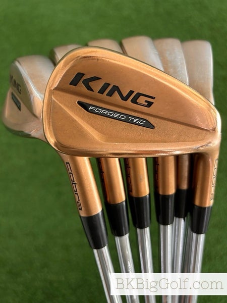 Cobra King Forged Tec Copper Iron Set 4-P / Dynamic Gold 120 Stiff