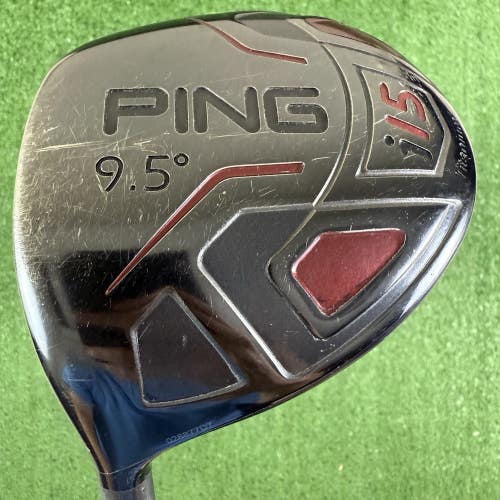 Ping I15 Driver 9.5 Graphite UST Mamiya AxivCore Stiff Flex Left Handed 45.5