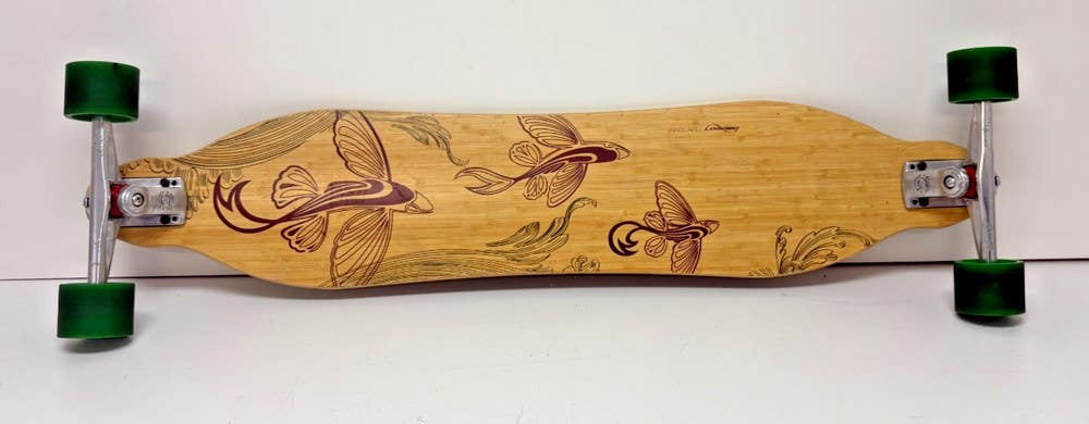 Loaded Carving Systems Vanguard Flex 1 42" Bamboo Longboard Big Zig Wheels
