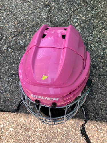 Pink Youth Bauer Prodigy Helmet (Used)