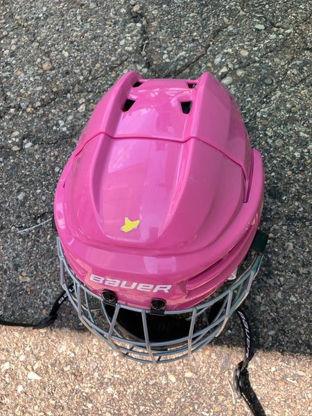 Pink Youth Bauer Prodigy Helmet (Used)