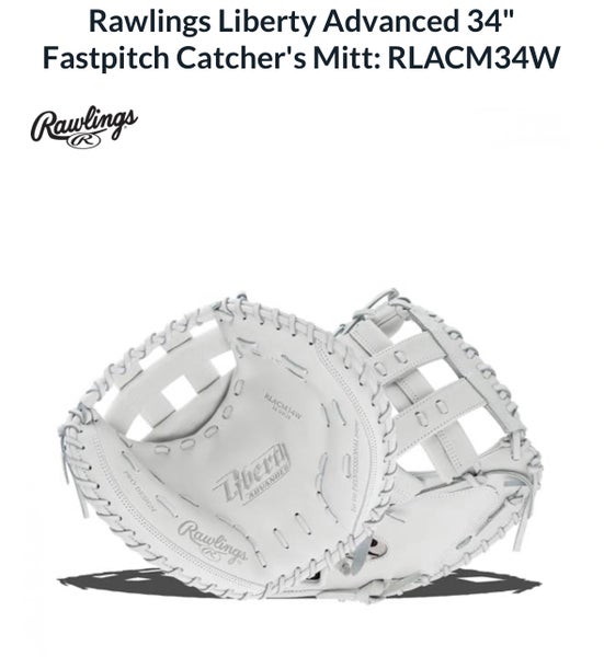New Rawlings Liberty Advanced Right hand Throw Catchers Glove 34"