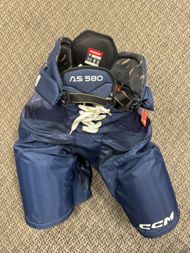 CCM Navy Tacks AS-580 Senior Large Pants
