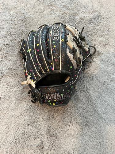 Custom 2023 Wilson A2000 1786 "Polka Splatter" Baseball Glove 11.5" (Used)
