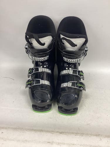 Used Rossignol COMP J3 Boys DH Ski Boot Black 225 MP - J04.5 - W5.5 11851-S000036489