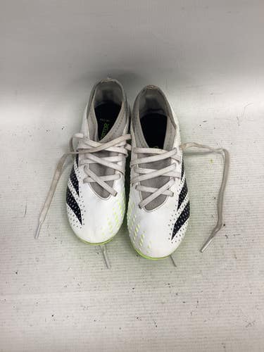 Used Adidas Soccer Cleats White Junior 01 11851-S000036478