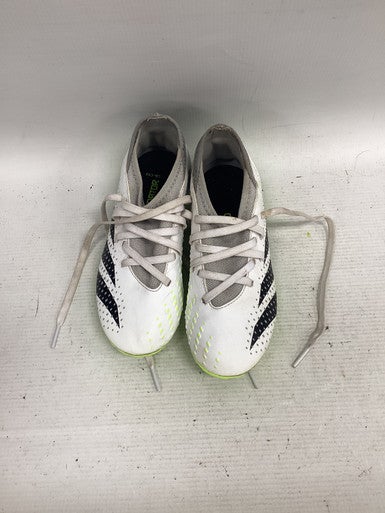 Used Adidas Soccer Cleats White Junior 01 11851-S000036478