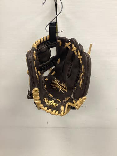 Used Rawlings HIGHLIGHT SERIES BB/SB Glove RH Throw Brown 10 1/2" 11851-S000036470