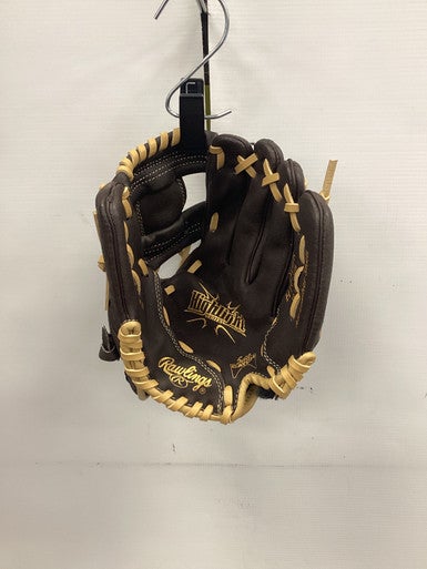 Used Rawlings HIGHLIGHT SERIES BB/SB Glove RH Throw Brown 10 1/2" 11851-S000036470