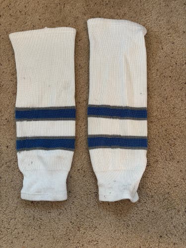 White Large (28”) Senior Socks (Used)