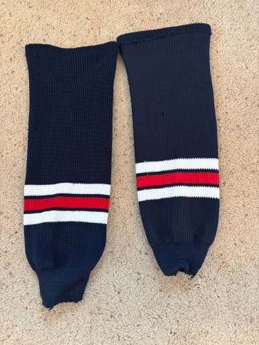 Blue Large (28”) Senior  Socks (Used)