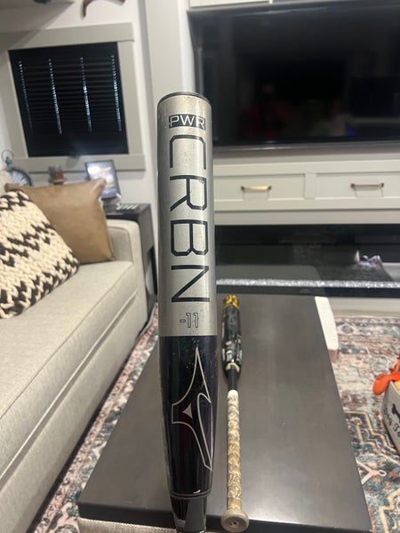2022 Mizuno F21 PWR CRBN Composite Bat (-11) 20 oz 31" (Used)