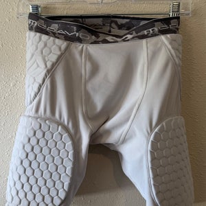 Small White Adult McDavid (Used)-5 Pad Girdle