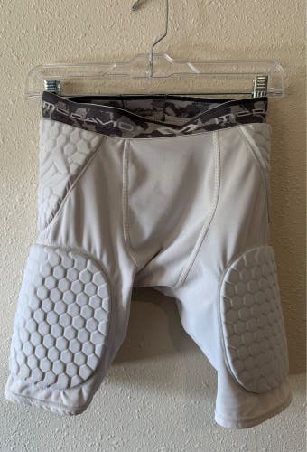 Small White Adult McDavid (Used)-5 Pad Girdle
