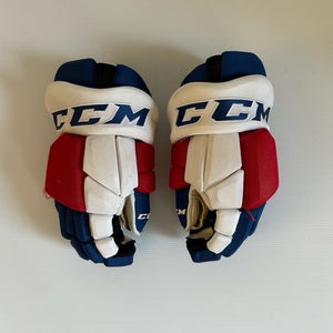 Used Red/White/Blue CCM HGTKPP 15" Pro Stock Gloves