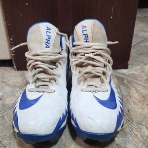 Blue Kids 5Y (Big Kids / Youth) Youth Nike Mid Top Molded Cleats (Used)