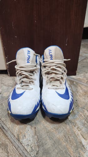 Blue Kids 5Y (Big Kids / Youth) Youth Nike Mid Top Molded Cleats (Used)