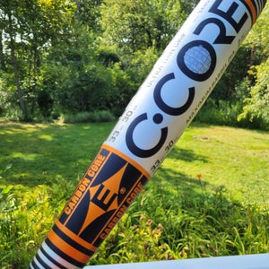NEAR MINT 1994 Orange Easton C•Core Carbon Core Baseball Bat (-3) 33"/30oz BX80-C