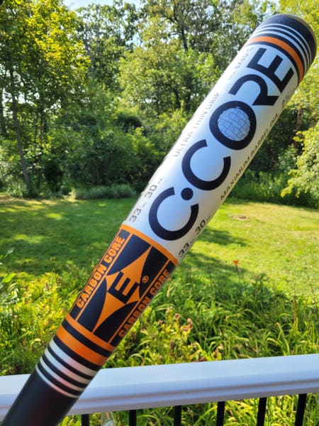 NEAR MINT 1994 Orange Easton C•Core Carbon Core Baseball Bat (-3