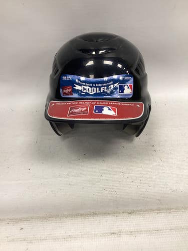 Used Rawlings CFBH Batting Helmet No Mask Black S/M 11851-S000036169