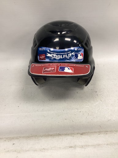 Used Rawlings CFBH Batting Helmet No Mask Black S/M 11851-S000036169