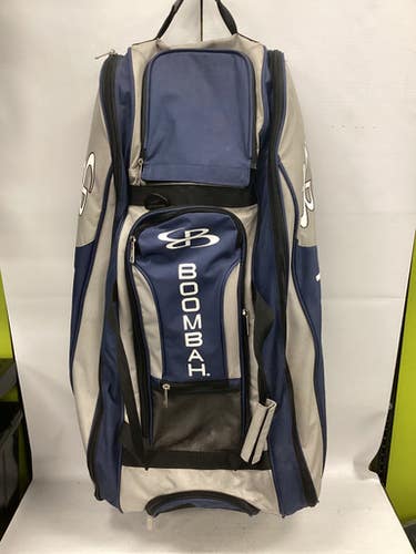 Used BoomBah WHEELED BAG BB/SB Player Wheeled Bag Navy Blue 11851-S000036461