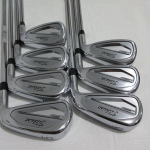 Titleist T350 Iron Set - 5-PW, AW - AMT R300 Regular Flex Steel
