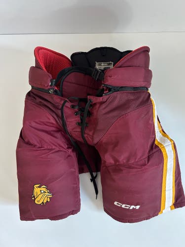 Used Maroon Senior Large CCM HP45 Pro Stock Hockey Pants