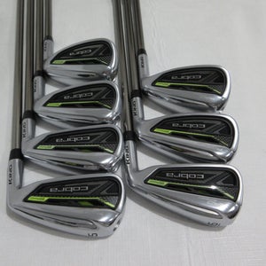 Cobra King Radspeed Iron Set - 5-PW, GW - Senior Flex Graphite +0.5" Long