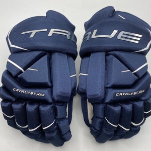NEW True Catalyst XS3 Gloves, Navy/Silver, 12”
