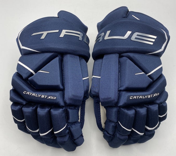 NEW True Catalyst XS3 Gloves, Navy/Silver, 12”
