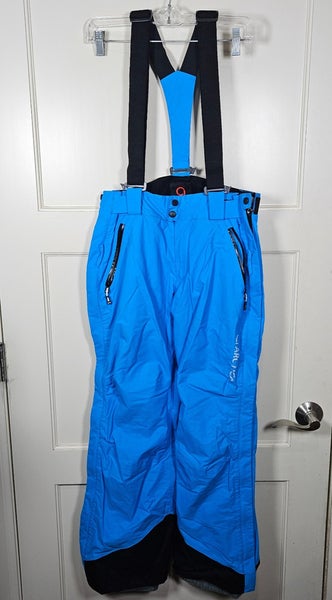 Arctica Side Zip 2.0 Ski Pants Bibs Blue Adult Size: S