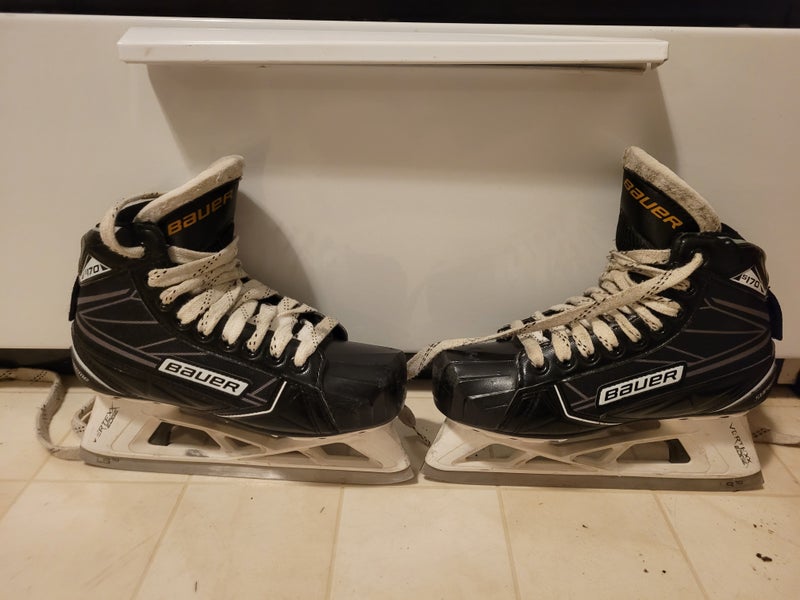 Bauer Supreme S170 Hockey Goalie Skates Regular Width Size 2 (Used)