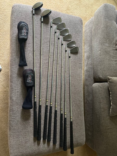 Men's Adams Idea A1 Right Handed Iron Set Regular Flex  Steel Shaft (Used)