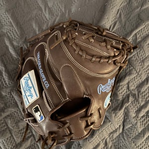Rawlings Heart of the Hide RH Catcher's Baseball Glove 33.5" (Like New)