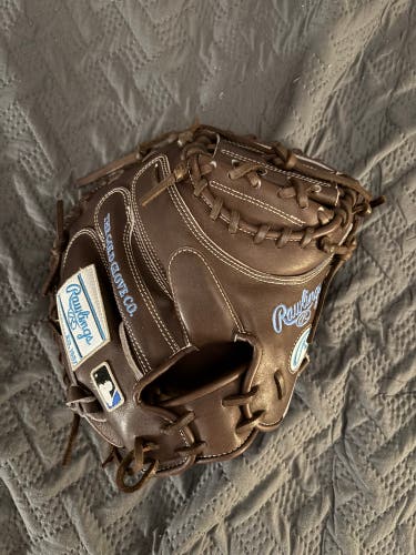 Rawlings Heart of the Hide RH Catcher's Baseball Glove 33.5" (Like New)