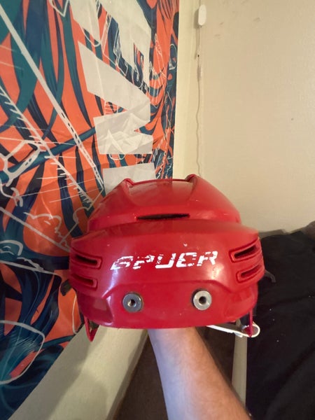 Medium Bauer Re-Akt 75 Helmet Pro Stock (Used)
