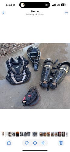 Easton Gametime Catcher's Set (Used)