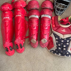 All Star System 7 Axis Baseball Catcher’s set -Adult
