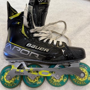 Bauer Vapor 3x Inline Skates Wide Width Size 7.5 (Used)
