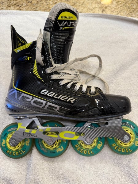Bauer Vapor 3x Inline Skates Wide Width Size 7.5 (Used)