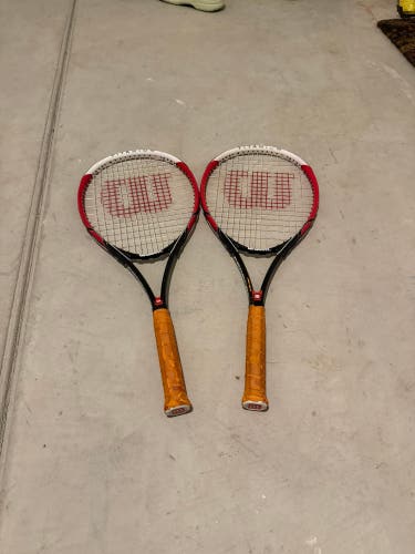 Adult Wilson Federer Tennis Racquet (Used) 2 Pack