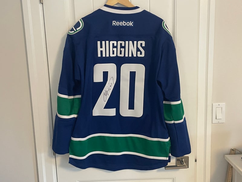 Authentic Reebok Vancouver Canucks Chris Higgins Home Orca Jersey Size Large