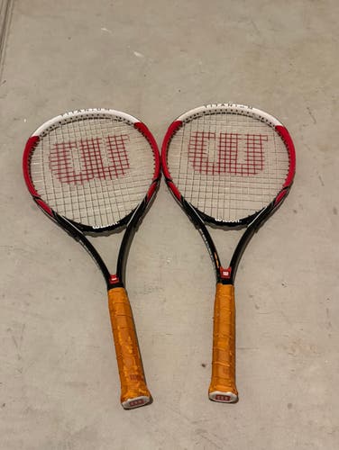 Adult Wilson Federer Tennis Racquet (Used) 2 Pack