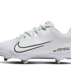 White Women's Size M 7.5 (W 8.5) Nike Hyperdiamond 4 Elite (New)