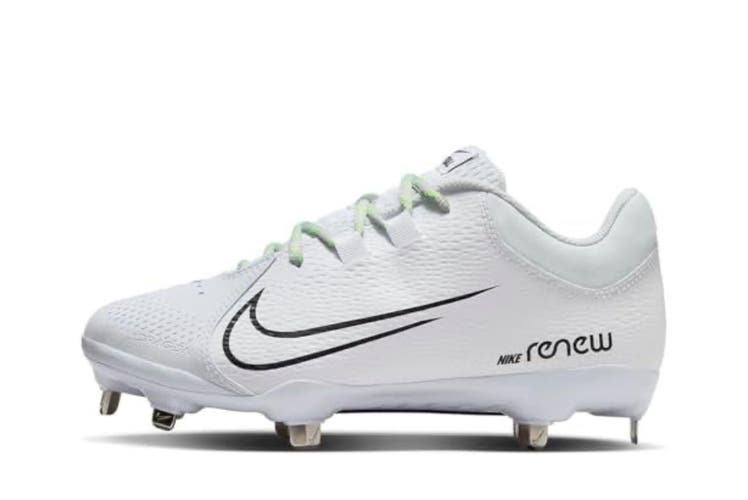 White Women's Size M 7.5 (W 8.5) Nike Hyperdiamond 4 Elite (New)