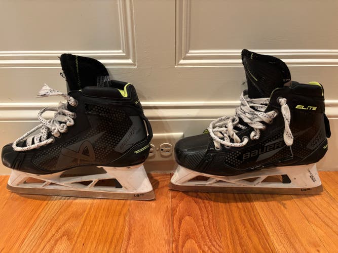 2024 Bauer Elite Hockey Goalie Skates Regular Width 9 (Used)