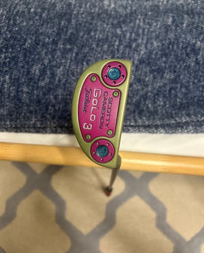 Green Men's 2015 Scotty Cameron Mallet 2015 Golo 3 Right Handed Putter (Used)