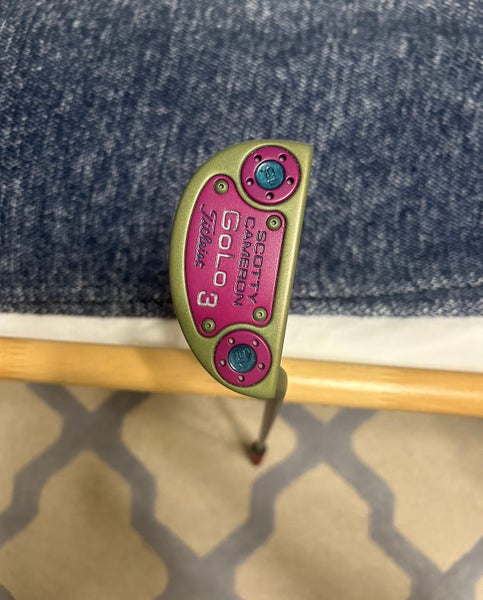 Green Men's 2015 Scotty Cameron Mallet 2015 Golo 3 Right Handed Putter (Used)