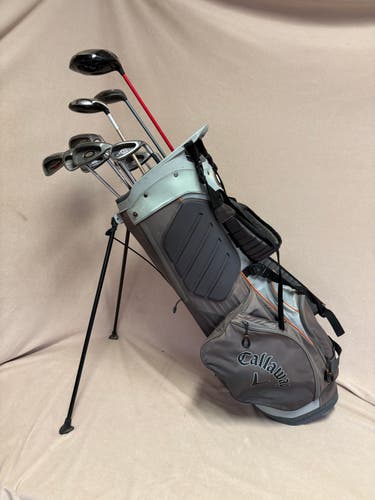 Men's Callaway Big Bertha Right Handed Clubs (Full Set) Regular Flex 11 Pieces (Used)